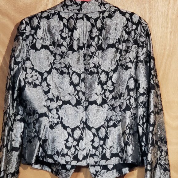 Nine West Silver & Grey Jacket - Picture 2 of 4